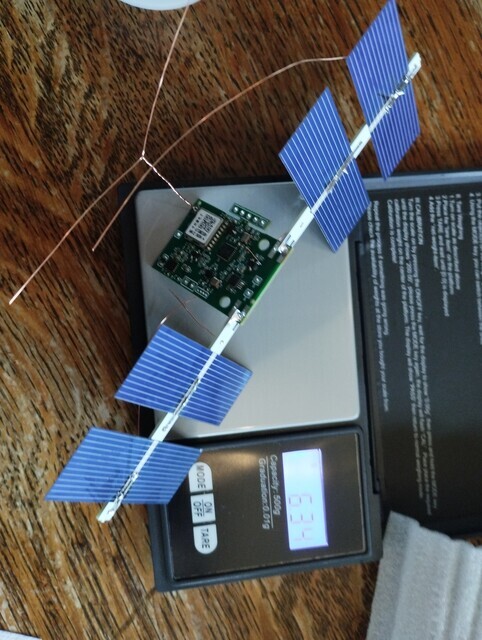 Tracker with Solar Panels