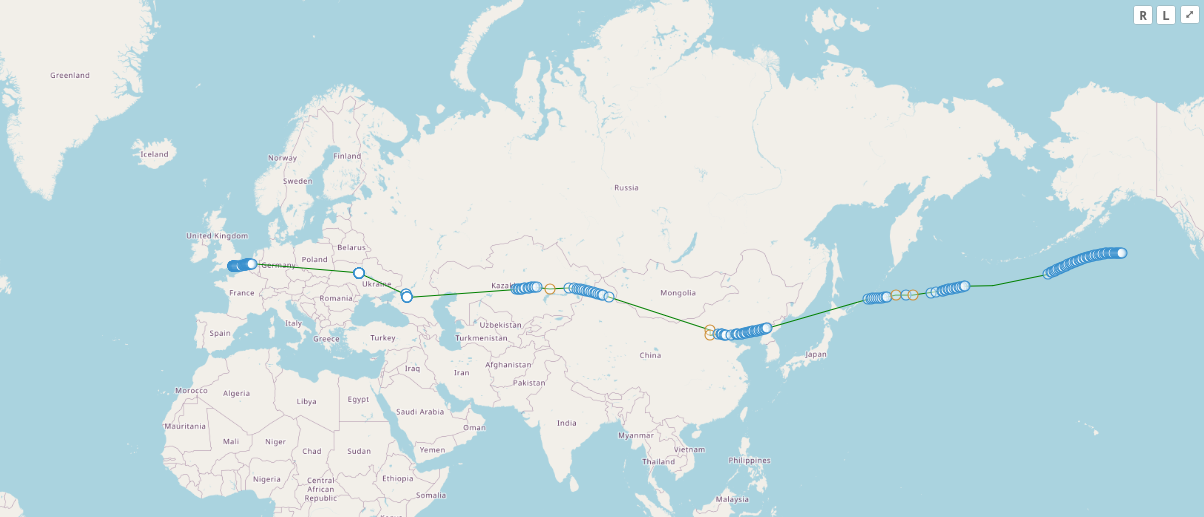 The map